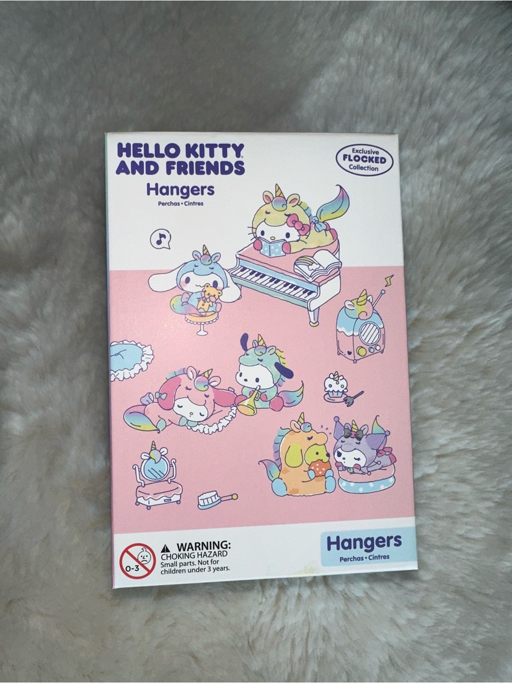 NEW Mystery Box Sanrio Hello Kitty & Friends Exclusive Flocked Collection Hanger
